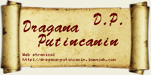 Dragana Putinčanin vizit kartica